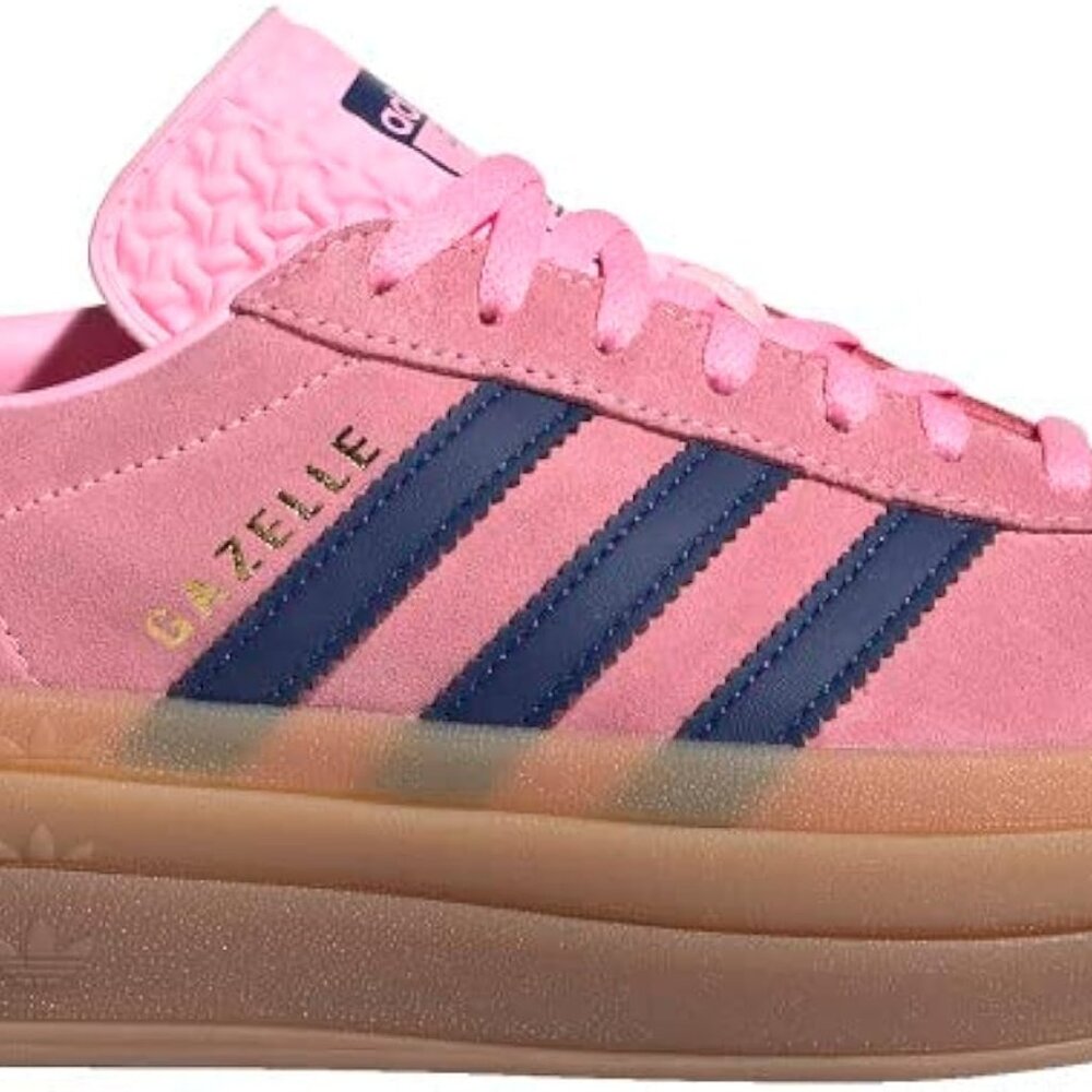 adidas Gazelle Bold Womens Sneaker (Pink Navy Gum)